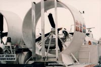 AP1-88 hovercraft with the Scandinavian company SAS -  (credit: The <a href='http://www.hovercraft-museum.org/' target='_blank'>Hovercraft Museum Trust</a>).